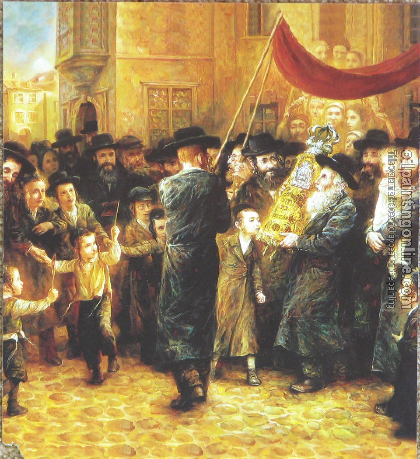 Oil Painting Reproduction - Jewish art